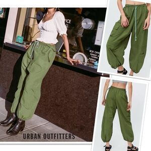 Urban Outfitters Waylan Nylon Jogger Pants